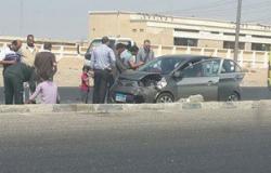 إصابة 8 فى حوادث تصادم على الطريق الدولى بكفر الشيخ