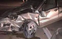 مصرع ربة منزل وإصابة 4 فى حادث انقلاب سيارة بطريق أسيوط القاهرة