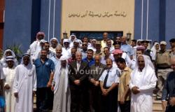 بالصور.. محافظ سيناء يفتتح المبنى الجديد لمجلس مدينة أبورديس