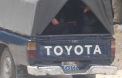 إصابة 4 أفراد شرطة فى حادث انقلاب سيارة بالمنيا