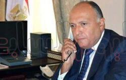 وزير الخارجية المصرى يجرى محادثات مع نظيره الجزائرى حول ليبيا