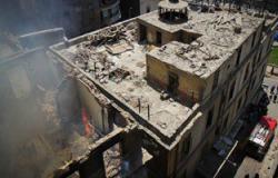 10 سيارات إطفاء و3 خزانات تسيطر على حريق منشأه ناصر بدون إصابات