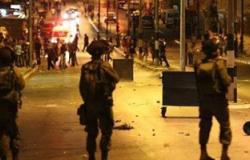 إصابة عشرات الفلسطينيين بالاختناق فى اشتباكات مع قوات الاحتلال غرب جنين