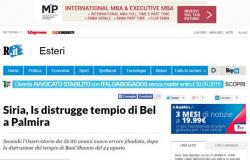 صحيفة إيطالية: تدمير داعش "معبد بل السورى" رعب تكفيرى جديد