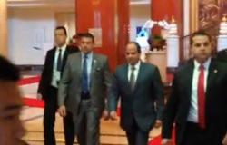 بالفيديو.. الرئيس السيسى يصل مقر إقامته بعد لقاء نظيره الإندونيسى