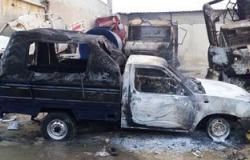 القبض على 9 عناصر إخوانية أحرقوا سيارة قسم أول العاشر من رمضان