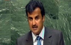 أمير قطر: أدعو الأمم المتحدة للتعاون لفرض حل سياسى فى سوريا