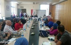 "القومى للمرأة" بالإسكندرية يبحث سبل التعاون مع الغرفة التجارية