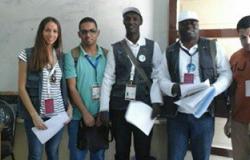 البعثة الدولية لمتابعة الانتخابات: الأمن يزيل الدعاية بلجان كفر الدوار