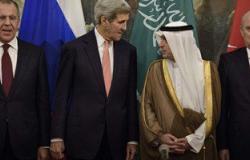 كيرى يجتمع بوزراء خارجية "اجتماع فيينا " لمناقشة أزمة سوريا