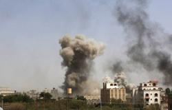 طائرات التحالف تقصف معسكر النهدين وقاعدة الديلمى فى صنعاء