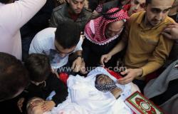 بالصور.. آلاف يشاركون فى تشييع 5 فلسطينيين قتلوا على يد الاحتلال بالضفة
