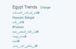 "لن تنطفئ أنوار مصر" يتصدر تويتر بالتزامن مع زيارة السيسى لشرم الشيخ