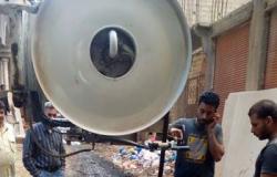 بالصور.. أحياء الإسكندرية تواصل سحب المياه المتراكمة من الشوارع