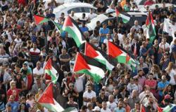إضراب تجارى فى رام الله حدادا على أرواح الشهداء بفلسطين