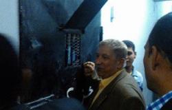 محافظ الإسماعيلية ومدير الأمن يتفقدان قسم ثان عقب اندلاع حريق به