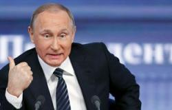 بوتين :روسيا مستعدة لإستخدام مزيد من الوسائل العسكرية فى سوريا
