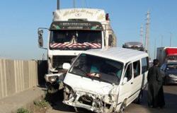 حبس سائق "المقطورة" المتسبب فى حادث تصادم "كوبرى قها" بالقليوبية