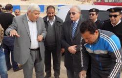 محافظ جنوب سيناء يتفقد إنشاءات مدينة الطور