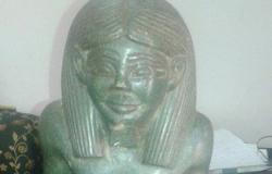 ضبط  تثمال فرعونى بحوزة محام من المحلة الكبرى فى القليوبية