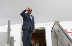 الرئيس السيسى يعود للقاهرة بعد جولة أسيوية