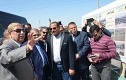 محافظ الإسماعيلية ونواب البرلمان يتفقدون مشروع قرية الأمل شرق قناة السويس