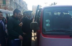 بالصور.. ازدحام بوسط الإسكندرية بسبب إضراب سائقى النقل العام