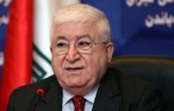 الرئيس العراقى يطالب السلطات الأمنية بضبط مرتكبى تفجير الحلة الإرهابى