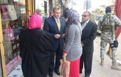 بالصور.. مدير أمن شمال سيناء يتفقد شوارع العريش