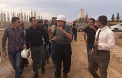 بالصور.. وفد وزارة الإسكان ورئيس مياه مطروح يتفقدان العمل بمواقع الشركة