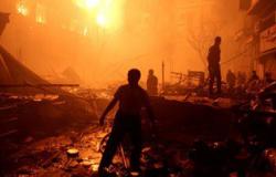 الصحة: 60 مصابا بحريق الرويعى فى العتبة.. ولا وفيات