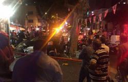 بالصور والفيديو.. إصابة 7 إسرائيليين فى حادث اقتحام سيارة لمطعم بتل أبيب