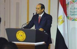 الرئيس السيسي يصل مطار القاهرة قبل السفر لكيجالى