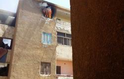 اشتعال النيران فى شقة سكنية بمنطقة المنيب والأطفاء تسيطر عليه