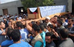 بالصور.. جنازة شعبية لأحد شهداء سيناء بمسقط رأسه بالإسماعيلية