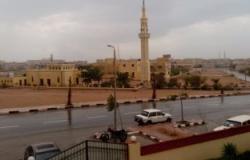 بالصور.. أمطار غزيرة ورعد وبرق على طور سيناء وشرم الشيخ