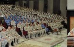 الفريق محمود حجازى يلتقي عددًا من قادة وضباط القوات المسلحة