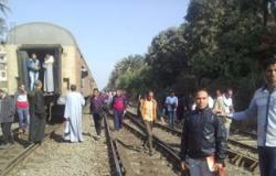 انتظام حركة قطارات قبلى بعد سحب قطار القاهرة أسوان المتعطل بمحطة المنيا