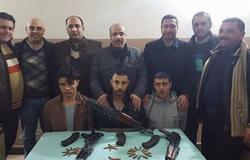 مباحث أبوحماد بالشرقية تضبط 127 قطعة سلاح و8 تشكيلات عصابية ومليون قرص مخدر