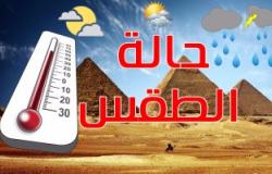 الأرصاد: طقس الغد شتوى بارد شمالا.. والصغرى بالقاهرة 8