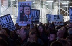 مظاهرات حاشدة ضد ترامب قبل ساعات من تنصيبه رئيسا للولايات المتحدة